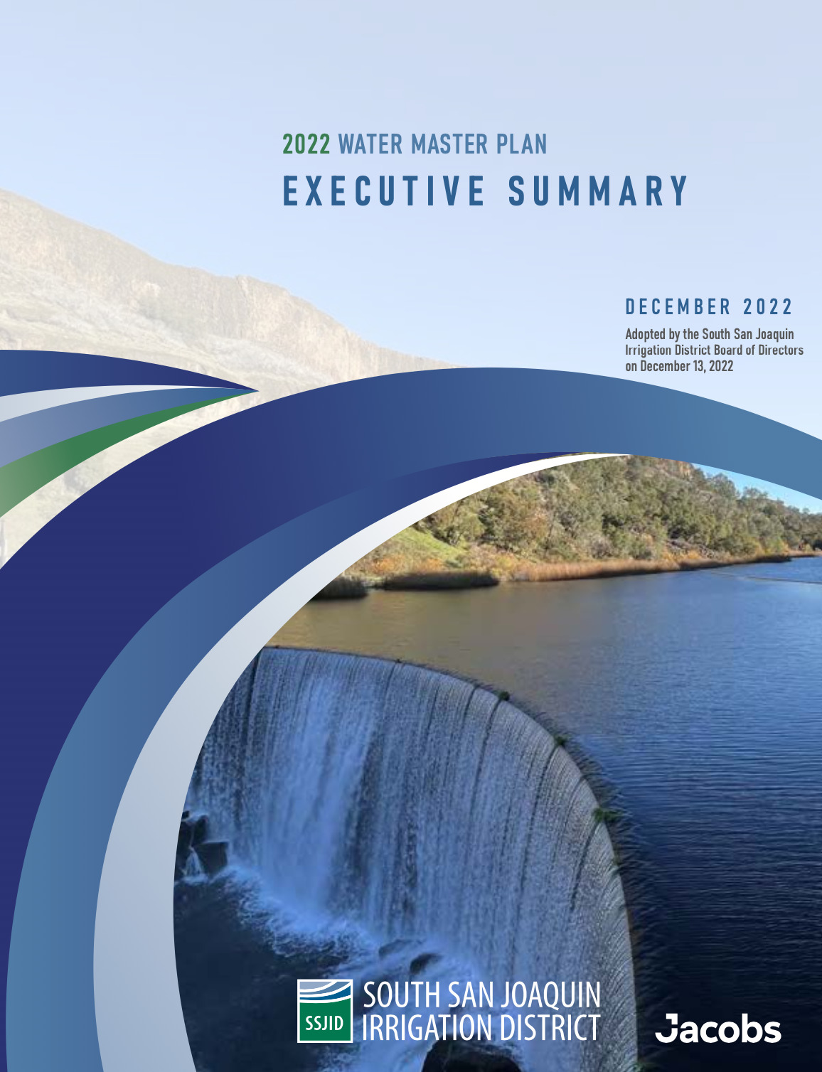 2022 Water Master Plan Executive Summary Preview